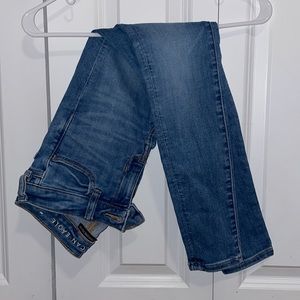 American Eagle Blue Denim Skinny Jeans